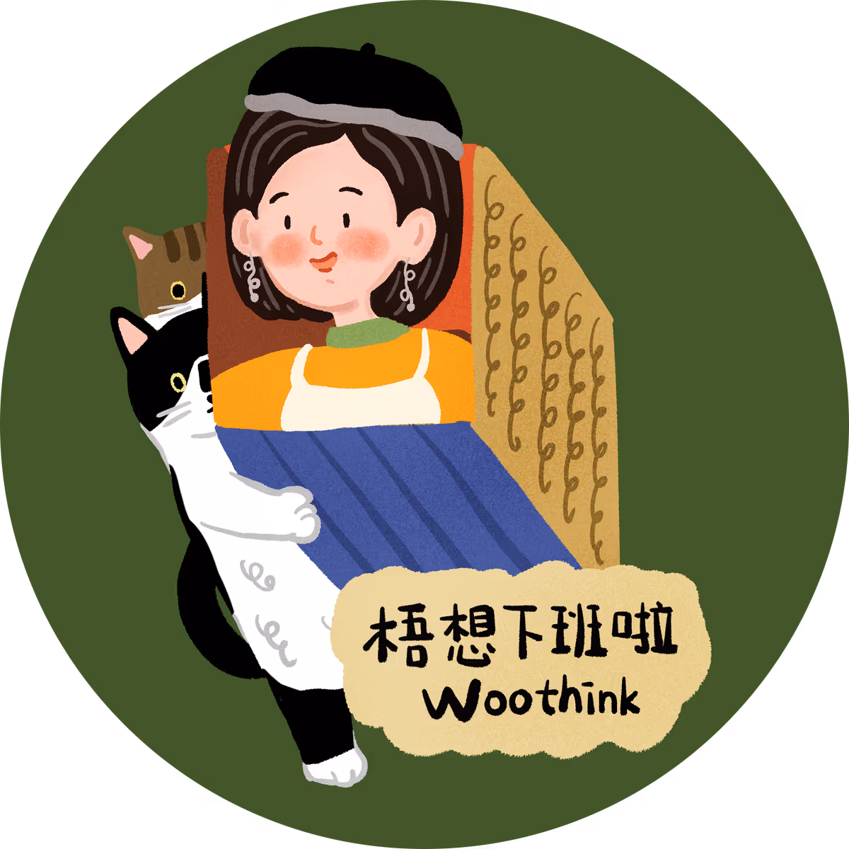 Woothink 插畫 Logo